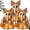 3Pack, variant on Lighted Vintage Patchwork Ghost, 13.8in LED Sweet Ghost with Pumpkin Lantern, Patchwork Ghosts Lamp for Halloween Decor, Harvest Fall Halloween Decorations for Mantel Shelf Entryway Porch (1Pack)