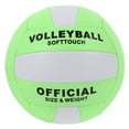 thumbnail image 1 of Ballon de Volleyball Macaron Vert et Blanc 1Ensemble Taille Standard 5, 1 of 8