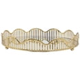 thumbnail image 6 of Metal Decorative Gold Mirror Tray Perfume Tray Mirror Vanity Tray Dresser Tray, 6 of 12