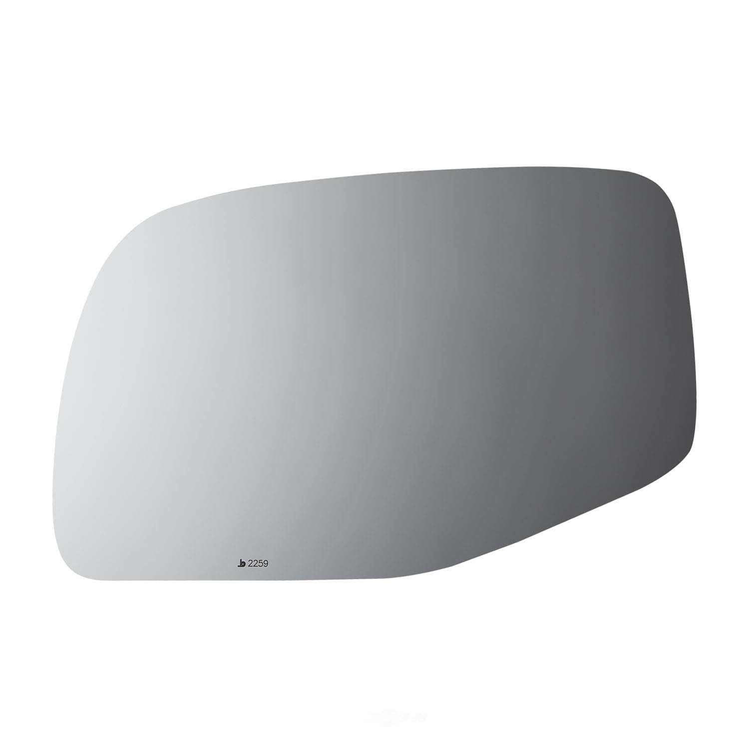 Burco Side View Mirror Replacement Glass - Clear Glass - 2259