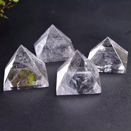 EOEMY Natural Quartz Crystal Orgonite Energy Pyramid Healing Stone Tower Decor Gift Us-Clear Quartz Crystal EOEMY Natural Quartz Crystal Orgonite Energy Pyramid Healing Stone Tower Decor Gift Us-Clear Quartz Crystal