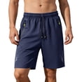 thumbnail image 6 of LWavelet Workout Shorts Men Relaxed Fit Drawstring Running Shorts Breathable Quick Dry Beach Gym Shorts with Pockets, 6 of 7