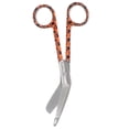 thumbnail image 6 of Lister Bandage Scissors 5.5" Stainless Steel for Nurses with Orange Paws Handle, 6 of 6