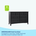 thumbnail image 4 of Graco Benton 6 Drawer Nursery Double Dresser, Black, 4 of 10