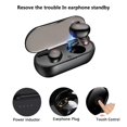 thumbnail image 3 of Happy Date Wireless Earbuds, Bluetooth 5.0 Running Headphones Stereo Deep Bass Sport Earphones Built-in Mic 12Hrs Playtime Headset with Ear Hooks for Sports Running Gym, 3 of 9