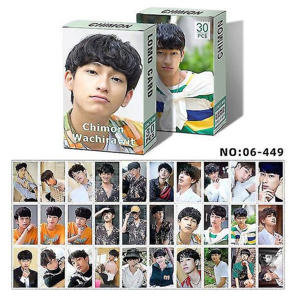 30 Uds./moda estrella tailandesa Idol Theboyz Monstax sesión fotográfica álbum de impresión fotográfica lindo póster para niño imagen Tarjeta de seguidor Lomo Card Set