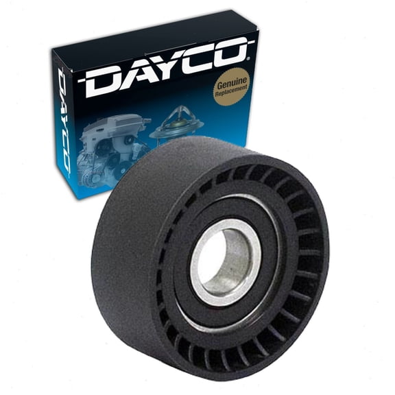 Dayco Smooth Pulley Drive Belt Idler Pulley compatible with Ford Explorer 2.0L L4 2012-2013