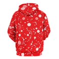 thumbnail image 3 of Red White Polka Dots(2) Men's Women New Sweatshirt Hoodie Men's Plus Size Sweatshirt Hooded Sweatshirt 3d Printed Street Men's Cloth, 3 of 6