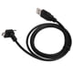 thumbnail image 5 of Cable de datos USB 3.1 tipo C a USB 3.0 Cable de conexión de tornillo de bloqueo de 90 grados Cable de conversión adaptador 120 cm, 5 of 5