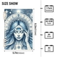 thumbnail image 3 of Woman with Third Eye and Planet Notebooks 1-subject Journal 60 Sheets A5 College Ruled Paper Detachable Ring 8.3"x5.7", 3 of 8