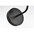 thumbnail image 6 of Living District Genesis 1-Light Iron & Glass Bath Sconce in Black/Clear, 6 of 6