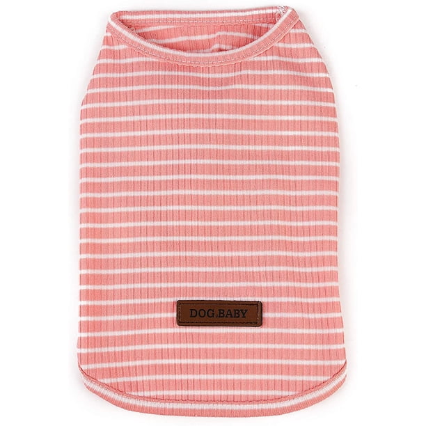 Suéter para perros pequeños, gatos y cachorros, suéter/prenda cómoda, suéter para perros pequeños, gatos y cachorros, abrigo para perros pequeños, gatos y cachorros (rosa, peso 2-3 kg)