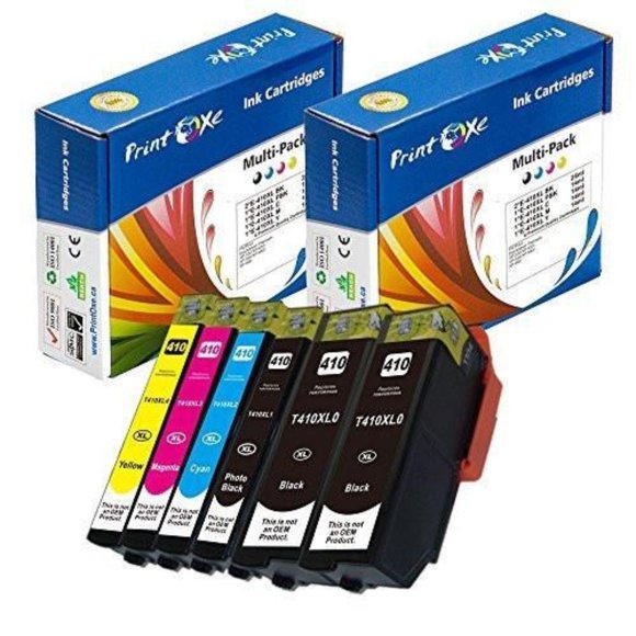 T410XL Remanufactured 6 High Yield Ink Cartridges for Epson T410