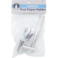 thumbnail image 4 of Stone Harbor Hardware Vienna Post Toilet Paper Holder, Polished Chrome, 4 of 4