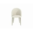 thumbnail image 5 of Newboti Furniture Cora White Fabric Side Chair (Set of 2) 99451, 5 of 7