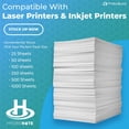 thumbnail image 2 of TerraSlate Waterproof Paper, Hydronote 54lb Bond, 8.5" x 11", 1500 Sheets, 2 of 9