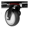 thumbnail image 5 of GDF Studio 51.5" Foldable Platform Truck Cart with  Silent Wheels, Heavy Duty Push Dolly, Black, 5 of 9