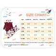 thumbnail image 2 of Kucnuzki Newborn Baby Girls Long Sleeves Rompers Floral Suspender Pants with Headband 3pcs Baby Girls Outfits Fall Red 9-12 Months, 2 of 10