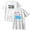 White, variant on Quinn XCII Look I'm Alive Tour 2025 Merch Cotton T-Shirt Women Men Casual Crewneck Short Sleeve Tee