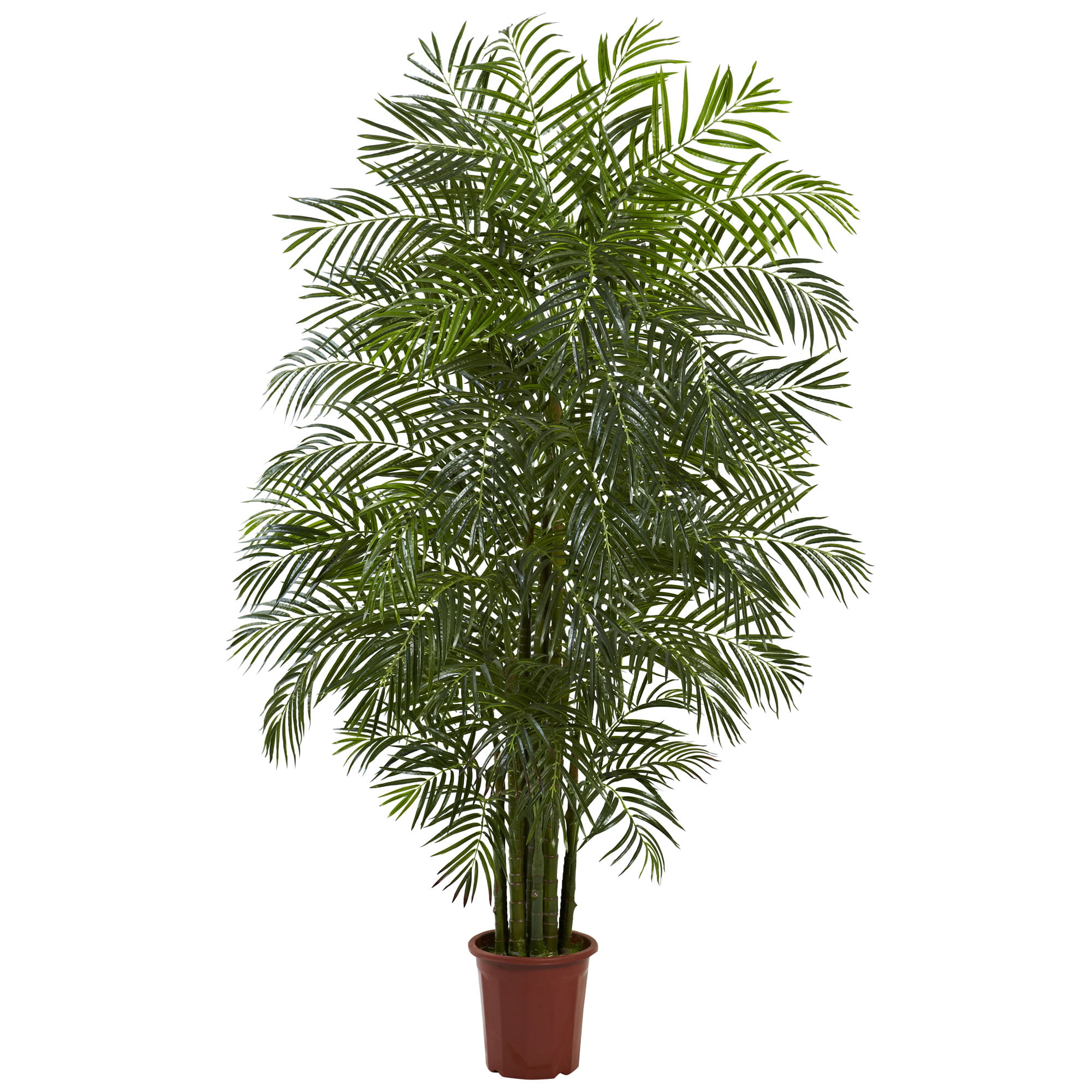 THREE 6' Artificial Palm Tree Yucca with No Pot Phoenix Bird Nest Silk Plants 