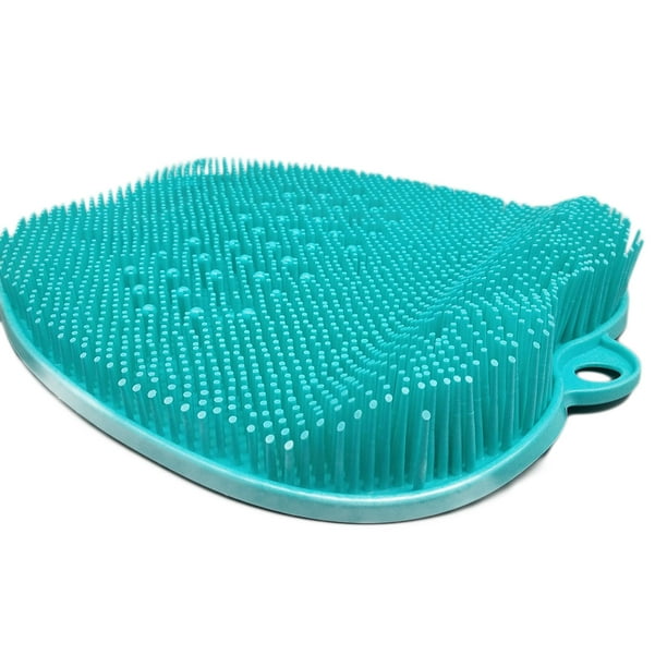 Cepillo limpiador para pies y ducha, masajeador, esterillas exfoliantes para masajes, almohadilla para masajes de piel muerta