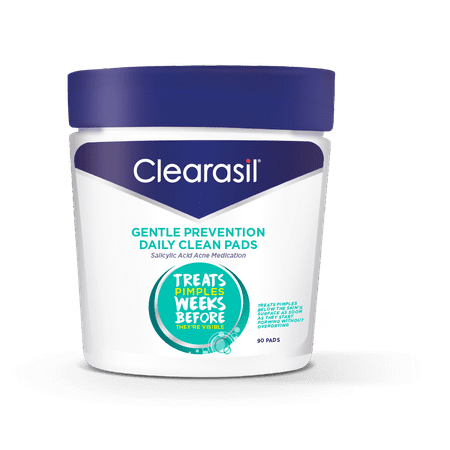 Clearasil Gentle Prevention Daily Cleansing Acne Face Wipes,