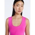thumbnail image 4 of Scoop Women's Sleeveless Scoop Neck Contour Top, Sizes XS-XXL, 4 of 4