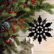thumbnail image 1 of Decoración Del Árbol De Navidad Copos de nieve brillantes de 10 cm, 24 piezas de copos de nieve de invierno, decoración de copos de nieve para niños y adultos, 1 of 5