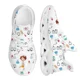 thumbnail image 1 of Zapatos de enfermera con dibujos de doctor para mujer, zapatos planos para mujer, zapatillas deportivas de malla ligera, calzado para mujer, 1 of 6