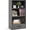 Black, variant on 4-Tier Bookcase with Drawer, Wooden Cube Storage Organizer, Modern Display Shelf, Small Bookshelf for Small Spaces, 42.5" Tall Book Shelf for Classroom, Kid's Room, Bedroom (Natural)