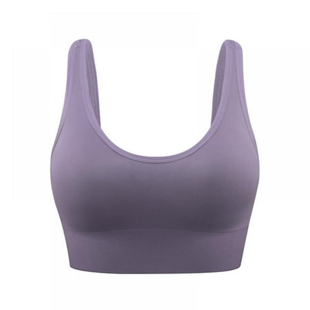 Women s Adjustable Sports Bra High Support Padded Bra for Yoga Running Workout Gym