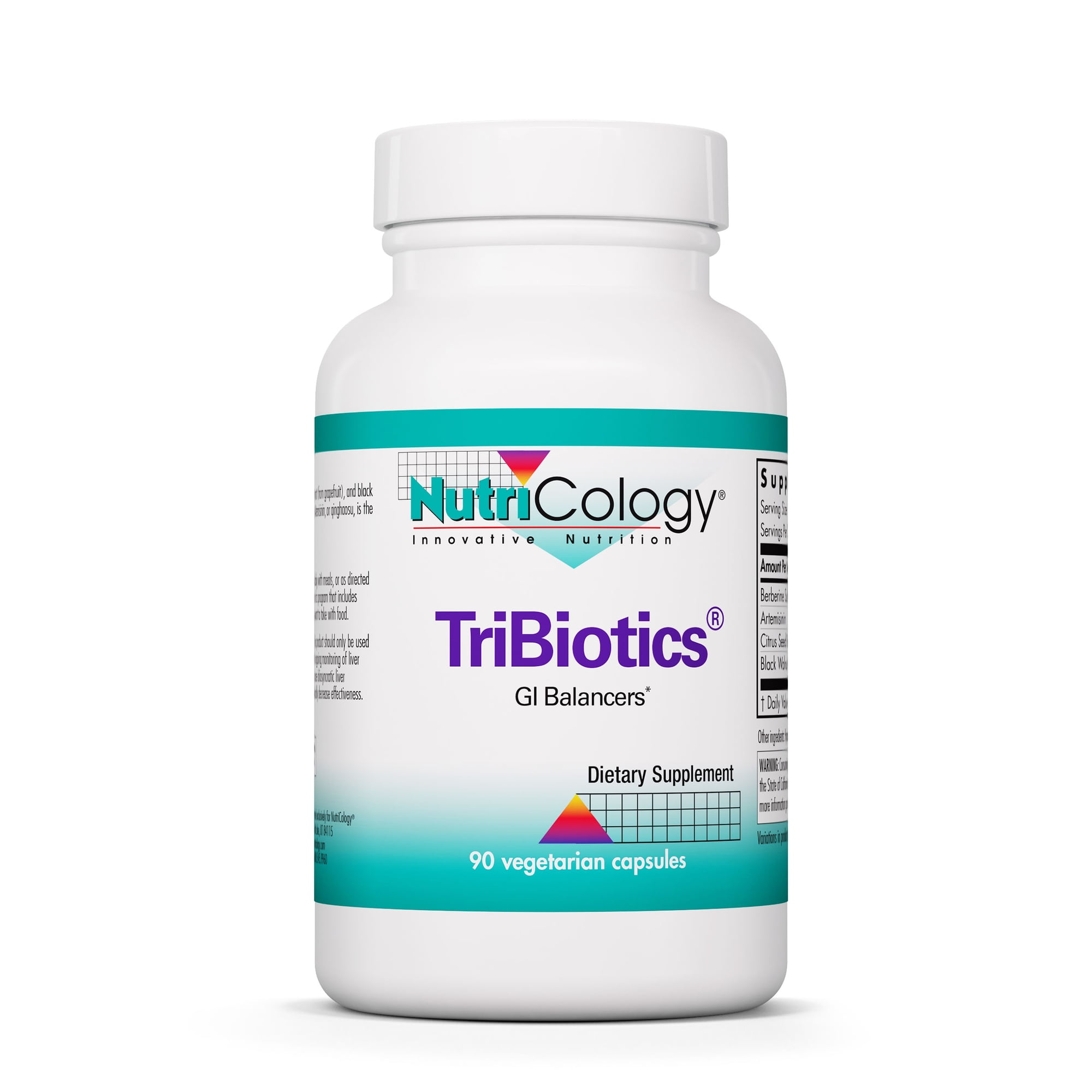 NutriCology TriBiotics BroadSpectrum Balancer 90 Vegetarian