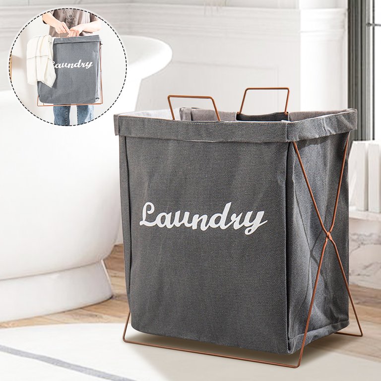 Portable Laundry Basket Waterproof Laundry Hamper Storage Bag