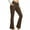Brown, variant on Wide Leg Leggings for Women Clearance Stretch Flare Tummy Control Exercise Leggings for Women Casual Workout Comfort Leggings for Women with Pockets High Waisted Non-See Brown XL
