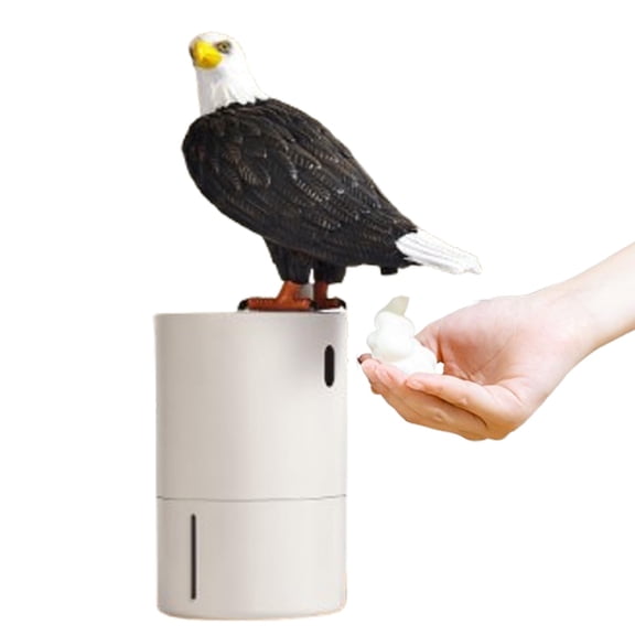 Pooping Dove Soap Dispenser, Cute Pigeon Design, Smart Sensor Electric Hand Soap Dispenser, for Kitchen Bathroom