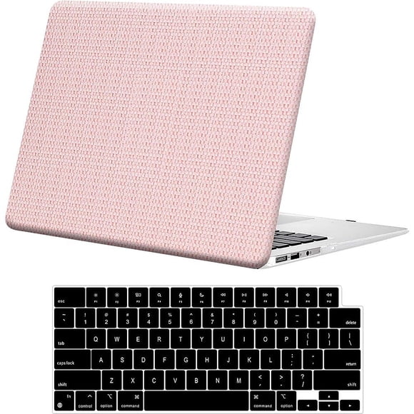 Funda para portátil SaharaCase Woven Pink para MacBook Air de 13,6 pulgadas