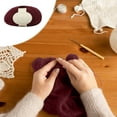 thumbnail image 2 of Hilo de Lana Fina, Fibra de Tejer Suave, Hilo para Crochet con Textura Medio Gruesa para Bufandas, Gorros, Ropa de Bebé y Suéteres., 2 of 6