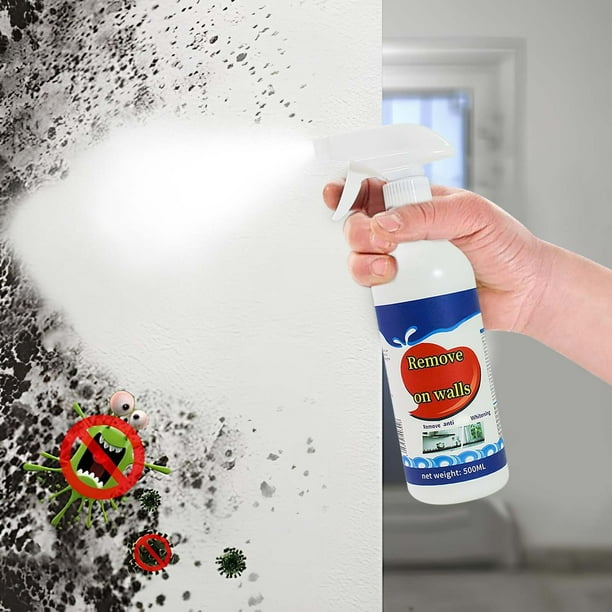 Detergente en aerosol de 500 ml para paredes y techos. Limpieza doméstica. Artículos esenciales para dormitorios. Artículos esenciales para apartamentos. Artículos esenciales para dormitorios universi