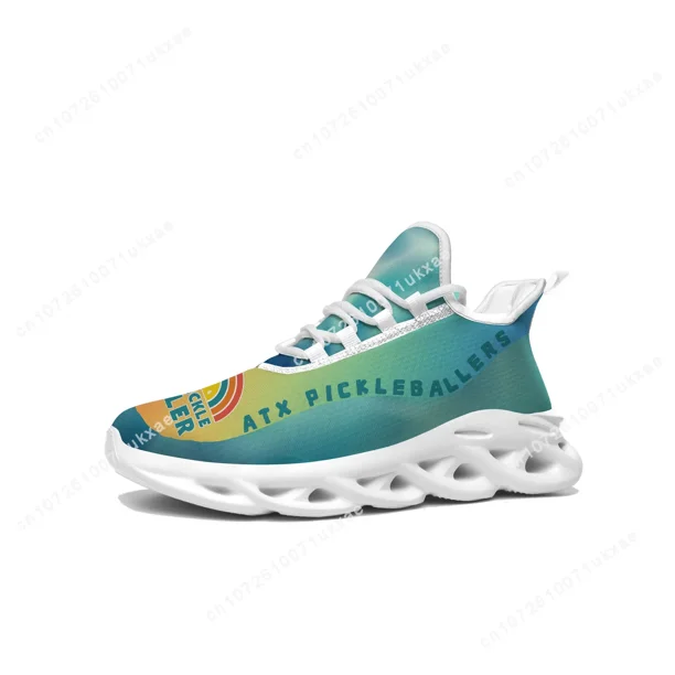 Zapatillas planas ATX PICKLEBALLERS para hombre y mujer, zapatillas deportivas para correr de alta calidad, personalizables DIY.