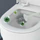thumbnail image 4 of Juego de cepillos de inodoro compactos con depósito de agua extraíble | Cepillo de baño moderno para inodoros y lavabos | Mango ergonómico y cerdas suaves | Azul, blanco o rosa, 4 of 7