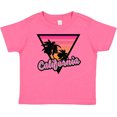 thumbnail image 3 of Inktastic California with Triangle and Palm Trees Boys or Girls Baby T-Shirt, 3 of 5
