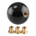 thumbnail image 4 of Pomo universal Zulema para palanca de cambios bola redonda interior Negro, 4 of 8