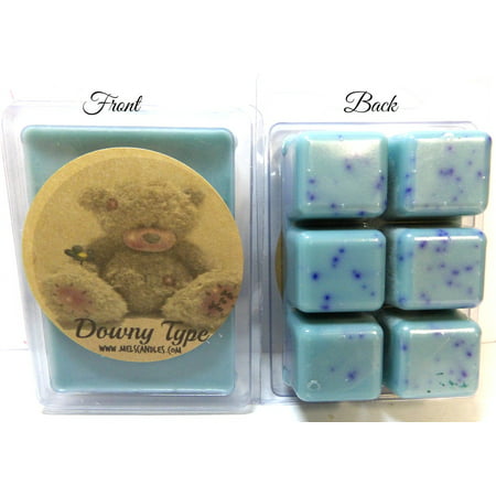 Downy (TYPE) 3.2 Ounce Pack of Soy Wax Tarts - Handmade - Scent Brick, Wickless