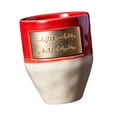 thumbnail image 2 of Taza de café de cerámica, taza de desayuno, creativa, reutilizable, moderna, para oficina. Rojo, 2 of 9
