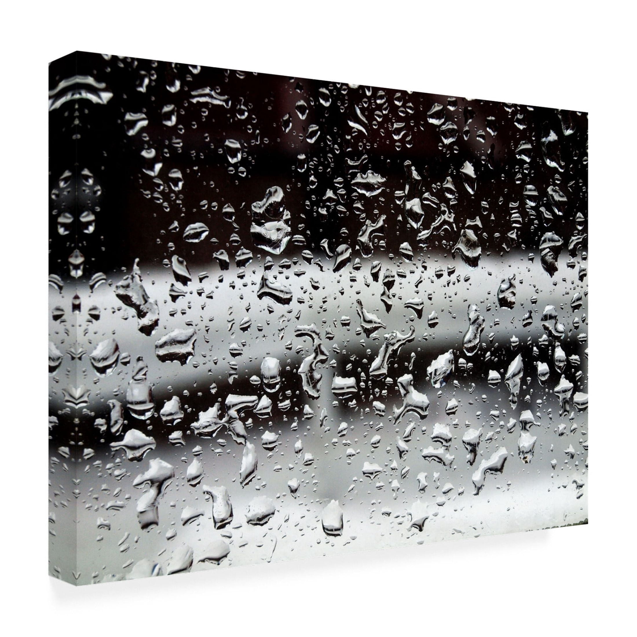 Canvas Wall Art - Clive Branson 'Wet Window' Wall Art for Living Room, Bedroom, or Office Décor by Trademark Fine Art - 19 x 14 Inches