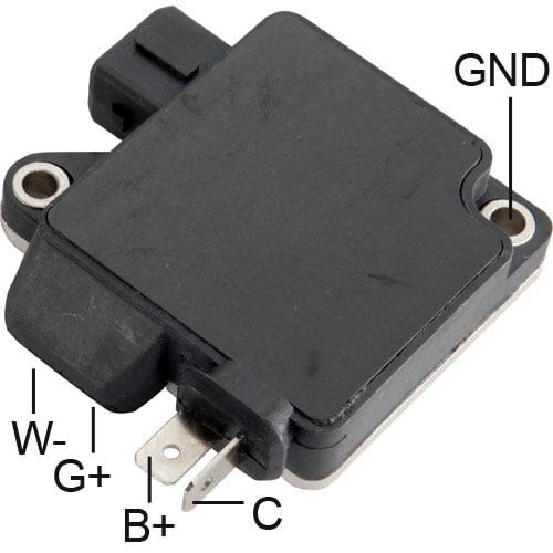 Ignition Control Module Compatible with 1982-1983 Nissan 280ZX 2.8L I6 GL Turbo L28ET and 1982-1984 Nissan Maxima 2.4L L24E Datsun 810 Hitachi 22020-W3100 22020P9700 22020P9702