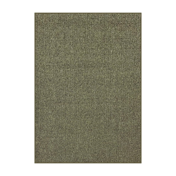 3x5' Fernwood - Indoor Outdoor Custom Cut Area Rug Carpet Runners with a Premium Fabric Finished Edges