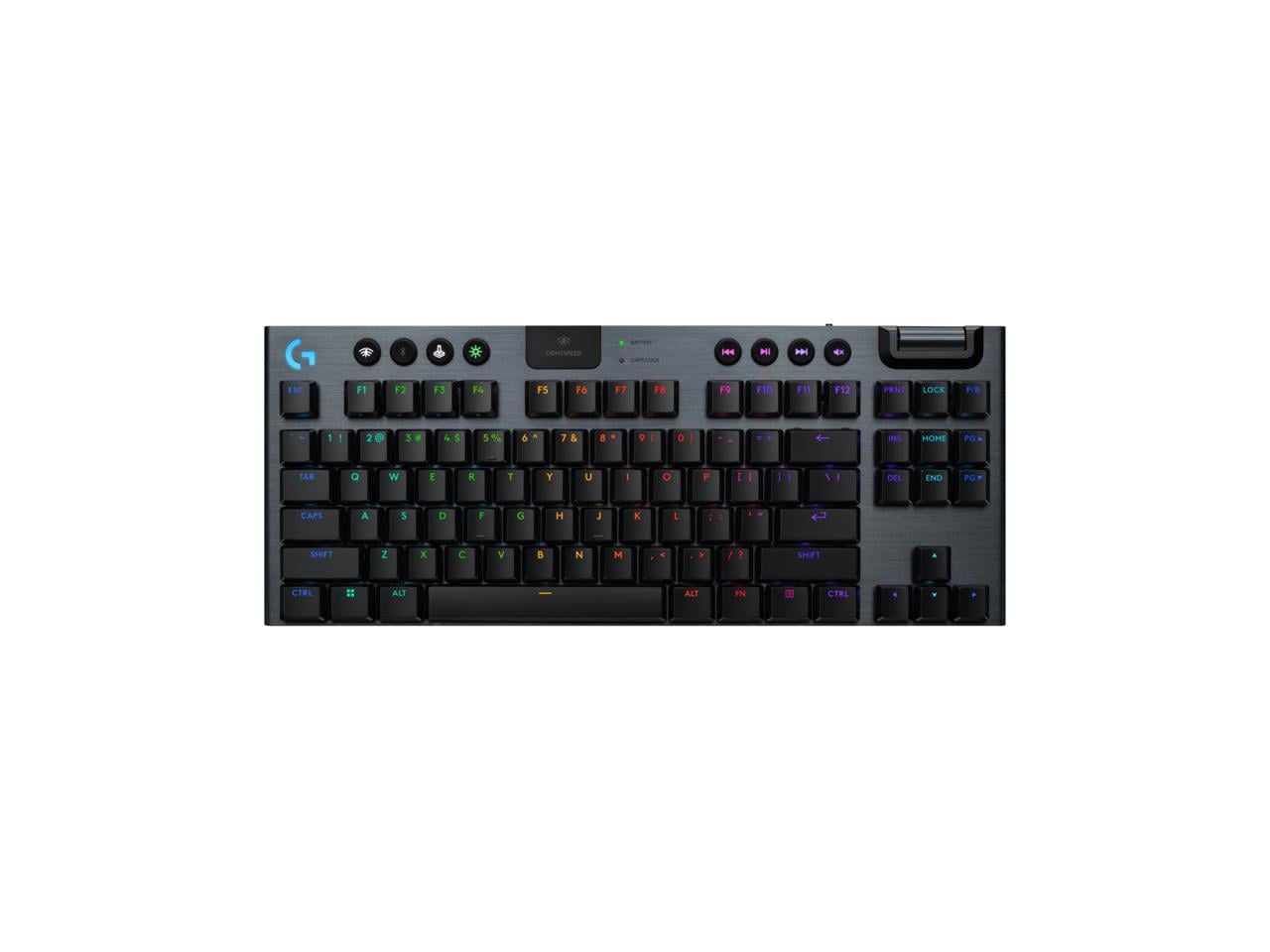 Logitech G915 X LIGHTSPEED TKL Wireless Gaming Keyboard, Black