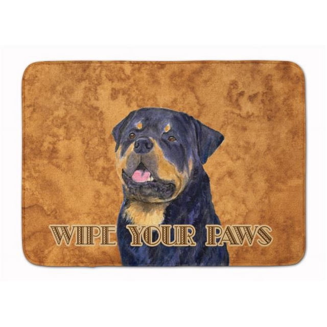 Carolines Treasures SS4880RUG Rottweiler Tapis en Mousse à Mémoire de Forme Lavable en Machine