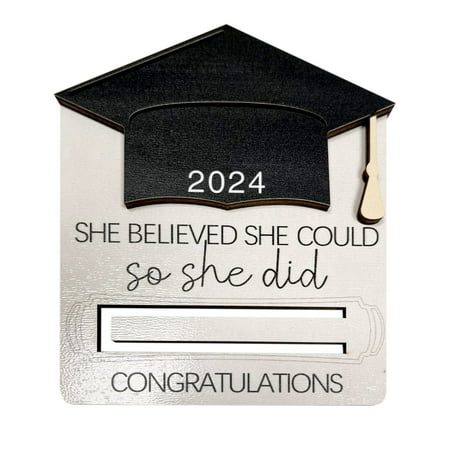 

Naittoop Clearance 2024! 2024 Wooden Graduation Money Packaging Money Tool Graduation Gift Graduation Wallet Graduation Gift For His Graduation Gift
